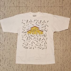 Home Improvement Stanley Desantis Tool Time Full Graphic T Shirt Vintage 90s